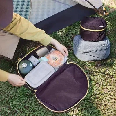 منظمات الأمتعة للسفر نيتشرهايك CloudPouch - 3 قطع - بنفسجي